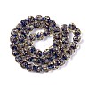 Handmade Gold Sand Lampwork Beads LAMP-Q039-03D-2