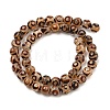 Natural Tibetan 3-Eye dZi Agate Beads Strands G-A240-A02-01-3