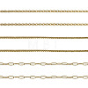 12M 3 Styles 304 Stainless Steel Chains CHS-TA0001-62-3