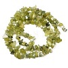 Natural Jade Chip Beads Strands G-B160-B02-3