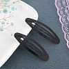 Alloy Snap Hair Clips PW-WGA742D-03-1