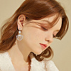 20Pcs 2 Colors 316 Stainless Steel Clip-on Earring Findings STAS-BBC0007-26-4