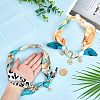 2Pcs Alloy Bag Extender Chains and Pendant Decorations HJEW-PH02402-3