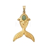 Natural Green Aventurine Pendants GG-CBA97F4-03G-10-1