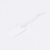 Rectangle Blank Paper Price Tags with Cord CDIS-S023-2-01-3