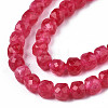 Natural Quartz Beads Strands X-G-S359-376A-3