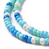 Glass Seed Bead Strands LAMP-B021-04L-4