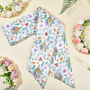 1Pc Flower Printed Polyester Wrap Lady Belts AJEW-CP0009-89A-4