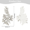 2Pcs Crystal Rhinestone Ornament Accessories DIY-FG0003-34-2