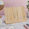 Wood Jewelry Display Stand ODIS-WH0030-177A-4