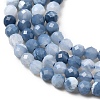 Natural Blue Opal Beads Strands G-P603-C-3mm-04-4