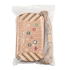 24Pcs 12 Styles Christmas Theme Cardboard Candy Pillow Boxes CON-FS0001-12-6