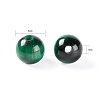 100Pcs 8mm Natural Green Tiger Eye Round Beads DIY-LS0002-08-3