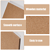 CRASPIRE 3Pcs 3 Sizes MDF Boards AJEW-CP0007-58-6