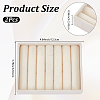 6-Slot Velvet Jewelry Display Trays ODIS-SP0002-24B-01-2