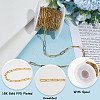 5M 304 Stainless Steel Paperclip Chains CHS-BM0001-05-6
