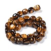 Natural Tiger Eye Beads Strands G-C038-02K-3