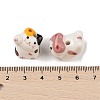 Handmade Printed Porcelain Beads PORC-A026-02-3