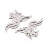 304 Stainless Steel Pendants STAS-E521-07P-08-2