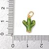 Brass Enamel Pendants KK-P339-22G-02-3