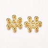 Zinc Alloy Beads Spacers PALLOY-Q062-G-NF-2