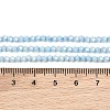 Electroplate Bicone Glass Beads Strands GL-T021-2.5x3mm-16-17-4