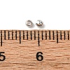 Brass Crimp End Beads X-E002-NF-2