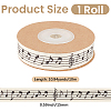 10M Printed Polycotton Ribbons SRIB-CY0001-48-2