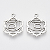 Tibetan Style Alloy Pendants TIBEP-S319-049D-RS-1