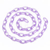 Handmade Transparent ABS Plastic Cable Chains X-KY-S166-001C-2