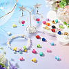 30Pcs 15 Colors Baking Paint Opaque Acrylic Beads ACRP-TA0001-05-7