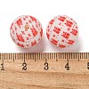 Christmas Round Silicone Beads SIL-K002-02A-2