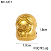 Children's Day 304 Stainless Steel European Beads STAS-OY019-63G-02-2