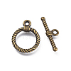 Alloy Toggle Clasps PALLOY-F178-01AB-NF-2