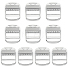 10Pcs Rectangle Alloy Buckles FIND-CY0002-23P-1