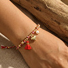 Pride Month Alloy Heart Charm Bracelets YY7958-2-3