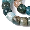 Ombre Effect Dyed Glass Beads Strands GLAA-Q106-05B-A06-3