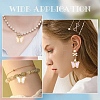 10Pcs Alloy Glass Pendants GLAA-YW0005-19-6