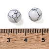 Dyed Synthetic Turquoise Sphere Beads GG-CBA391B-02B-02-3