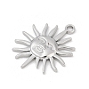 304 Stainless Steel Pendants STAS-D366-01H-P-2