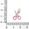 Spray Painted Brass Charms KK-CBAEB58-07E-3