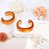 Transparent Acrylic Cuff Bangles for Women BJEW-WH0032-028A-4