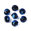 Handmade Silver Foil Glass Beads FOIL-N034-01A-1
