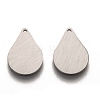 304 Stainless Steel Pendants STAS-O133-05A-P-1