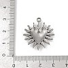304 Stainless Steel Pendants LS-STAS-D366-01K-P-3