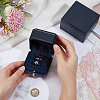 Rectangle Cardboard Jewelry Couple Ring Storage Boxes CON-CL0001-15-3