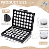 Rectangle Black Aluminum Alloy Organizer Handled Boxes CON-WH0089-254A-2