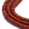 Natural Red Jasper Beads Strands G-K245-B10-01-3