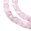 Natural Kunzite Beads Strands G-Q044-A01-3x3mm-4