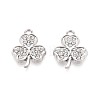 Alloy & Crystal Rhinestone Pendants PALLOY-T095-05P-1